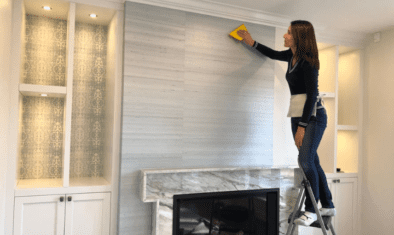 Give your home a modern look with our wallpaper installation services